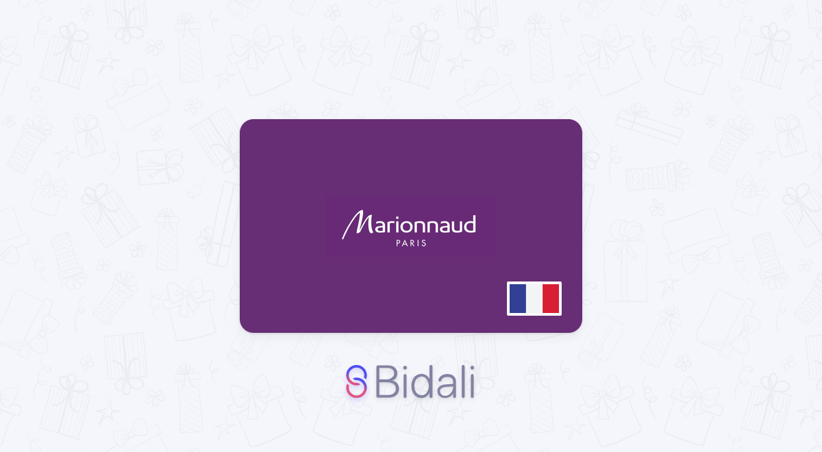 Buy Marionnaud FR giftcards / vouchers with Ethereum, Solana, Avalanche,  Polygon, Algorand, Cosmos, Osmosis, USD Coin (ERC20), USD Coin (SPL -  Solana Network), USD Coin (Stellar Network), Binance-Peg USD Coin (BEP20),  USD