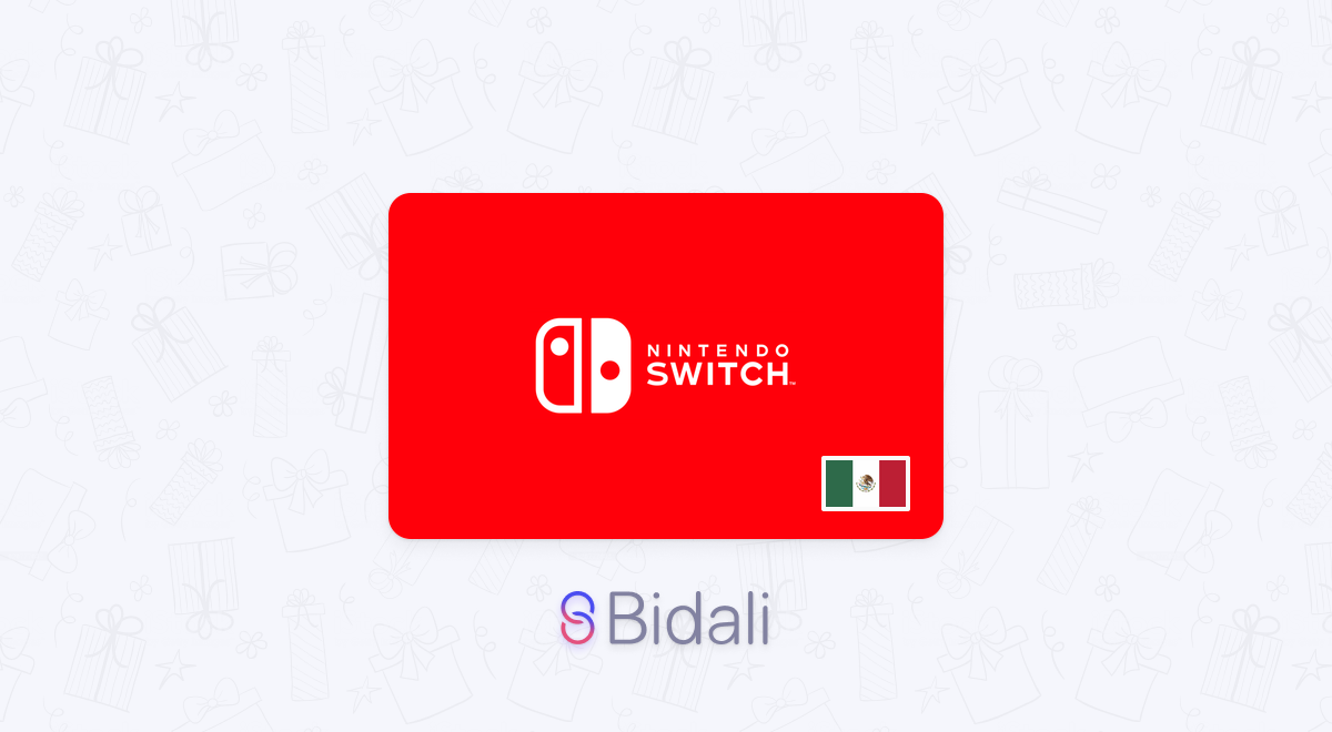 Compra giftcards / vouchers de Nintendo Switch 12M MX usando Ethereum,  Solana, Avalanche, Polygon, Algorand, Cosmos, Osmosis, USD Coin (ERC20),  USD Coin (SPL - Solana Network), USD Coin (Stellar Network), Binance-Peg USD