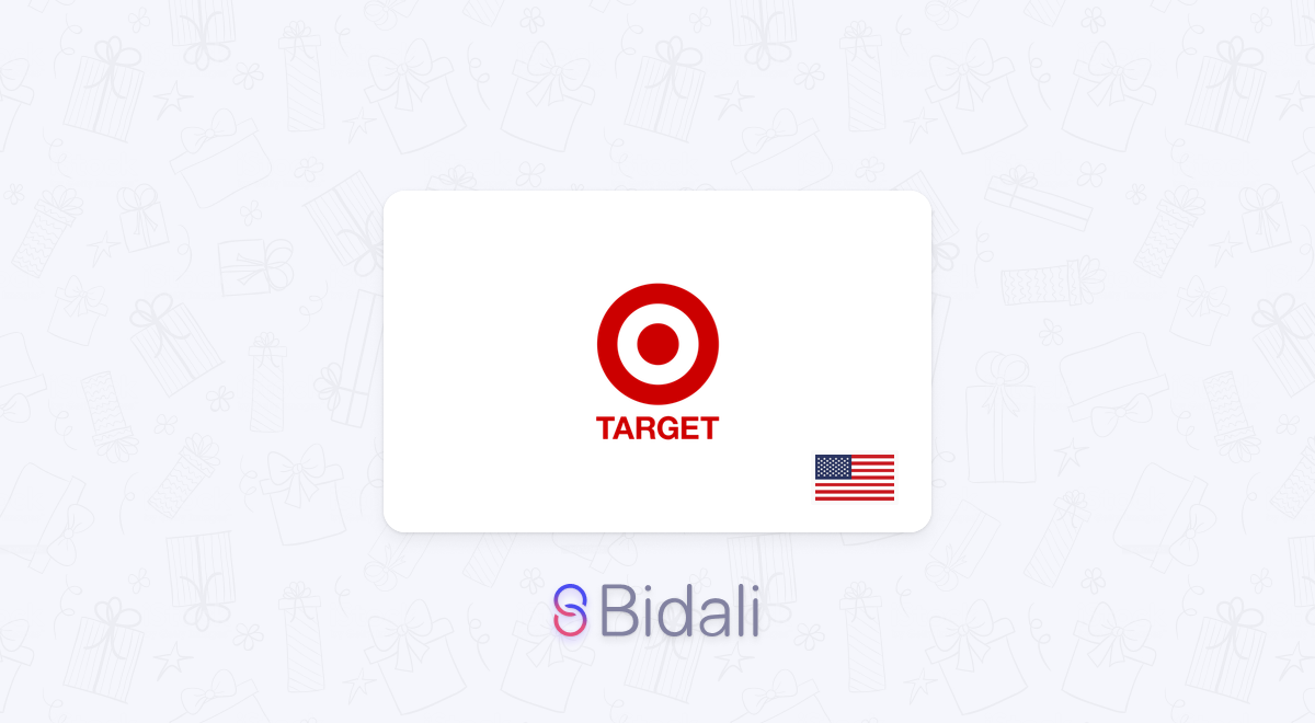 Buy Target Giftcards Vouchers With Bitcoin Ethereum Litecoin Stellar Usd Coin Stellar Network Celo Dollar Tether Erc20 Usd Coin Erc20 Dai Paxos Standard Token Gemini Dollar Bidali